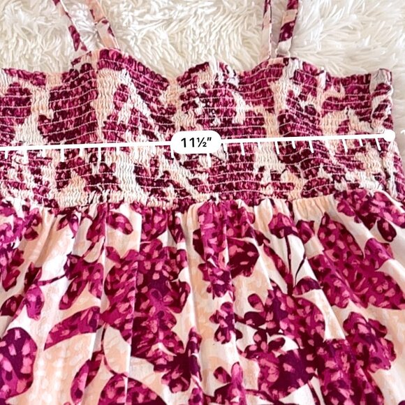 Old Navy Girls Summer Dress Purple Floral Size L - Picture 4 of 8